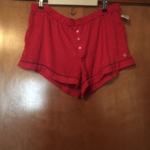 Aerie Rise & Shine Satin Pajama   Bottoms XL